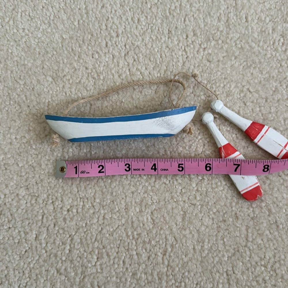 Rowboat Ornament 🚣 - Picture 7 of 7